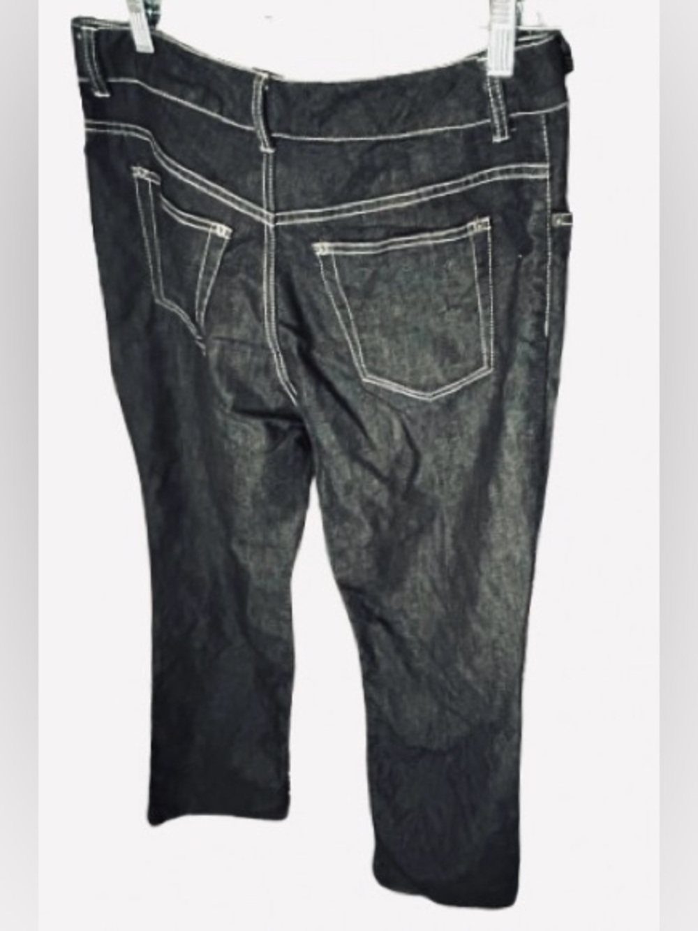 100% Cotton Gray Black PENDLETON Jean 10 Vintage 90s Y2K Designer Denim Medium